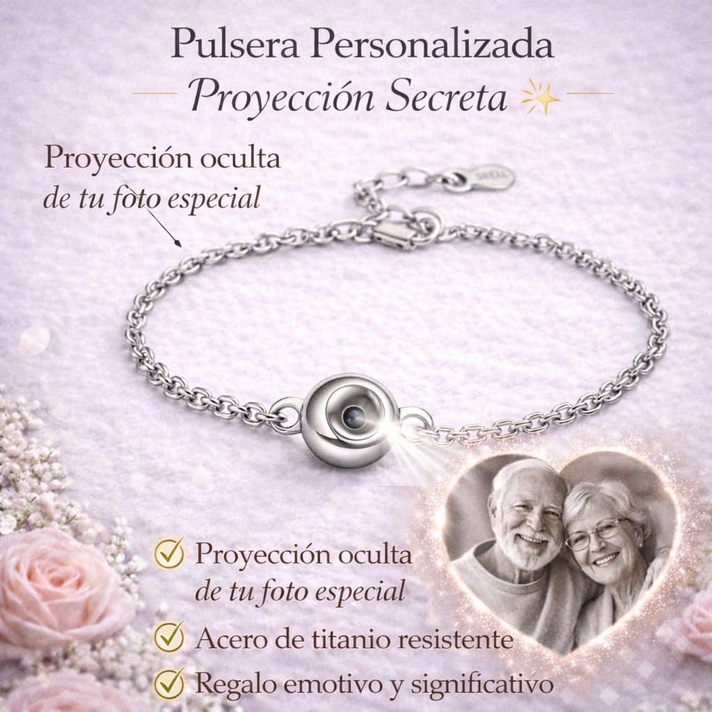 Pulsera entrelazada Acero titanio