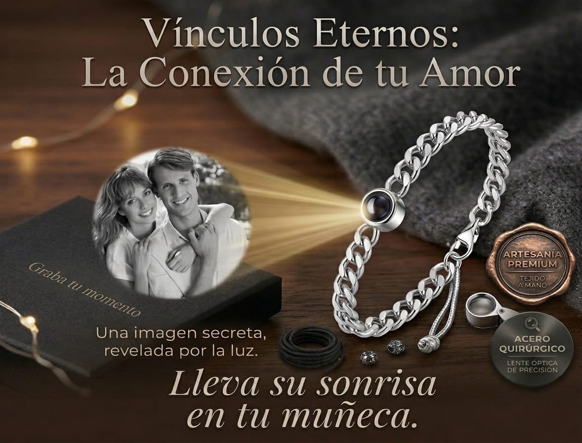 Esclava/Pulsera para Hombre y Mujer con foto Personalizada❤️