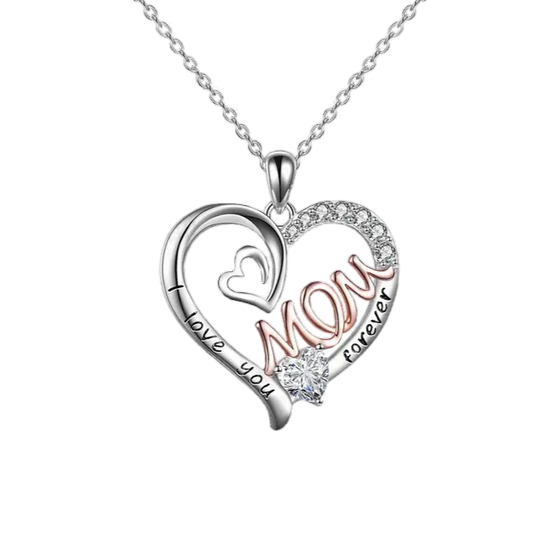 Regalo para Mamá Collar Y Dije de Plata 925  Día de las Madres