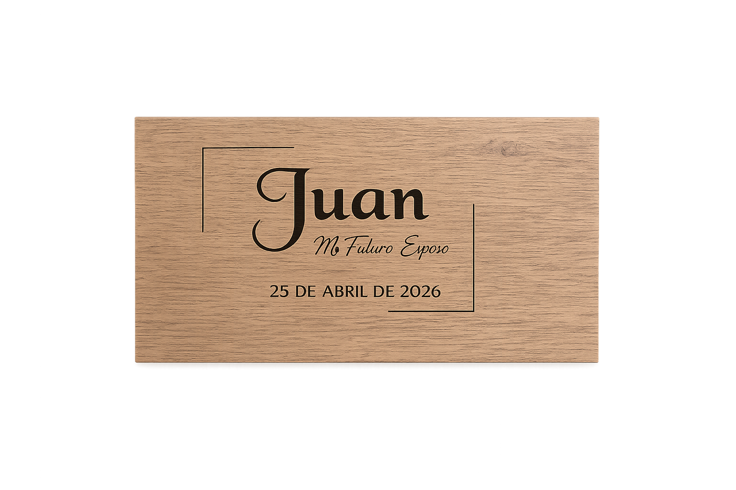 💍 Caja personalizada para novio – El regalo perfecto antes de la boda