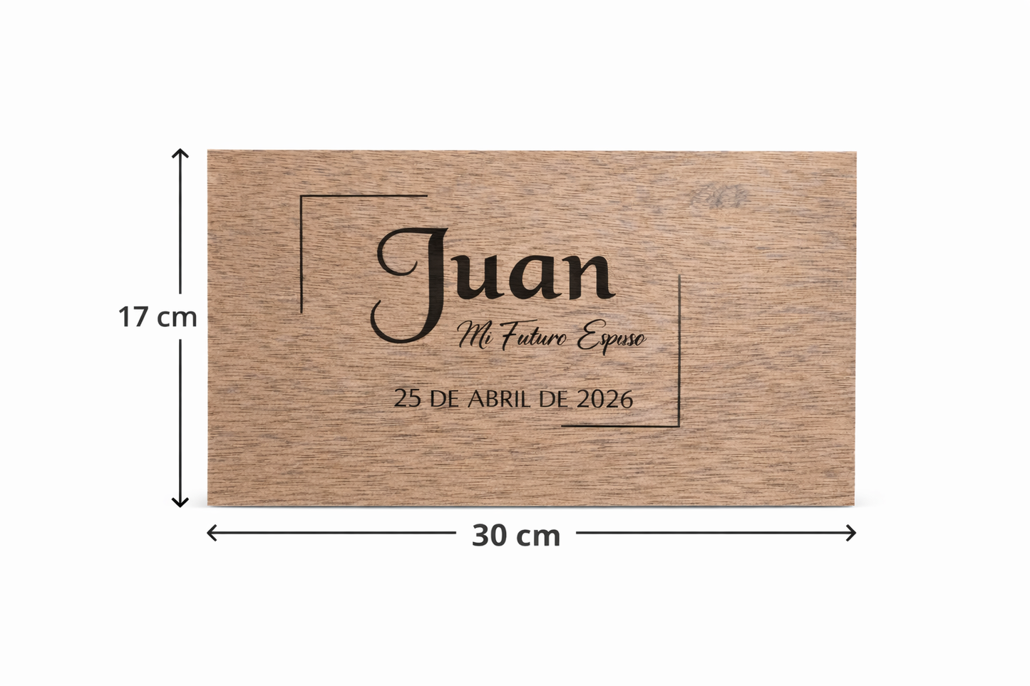 💍 Caja personalizada para novio – El regalo perfecto antes de la boda