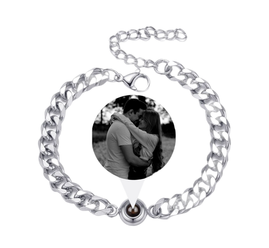 Esclava/Pulsera para Hombre y Mujer con foto Personalizada❤️