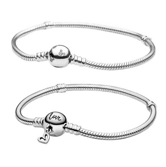 Pulsera Estilo Pandora de Plata Ley 925 ✅