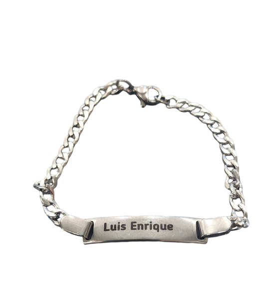 Pulsera para adultos o niños Grabada con nombre o foto❤️
