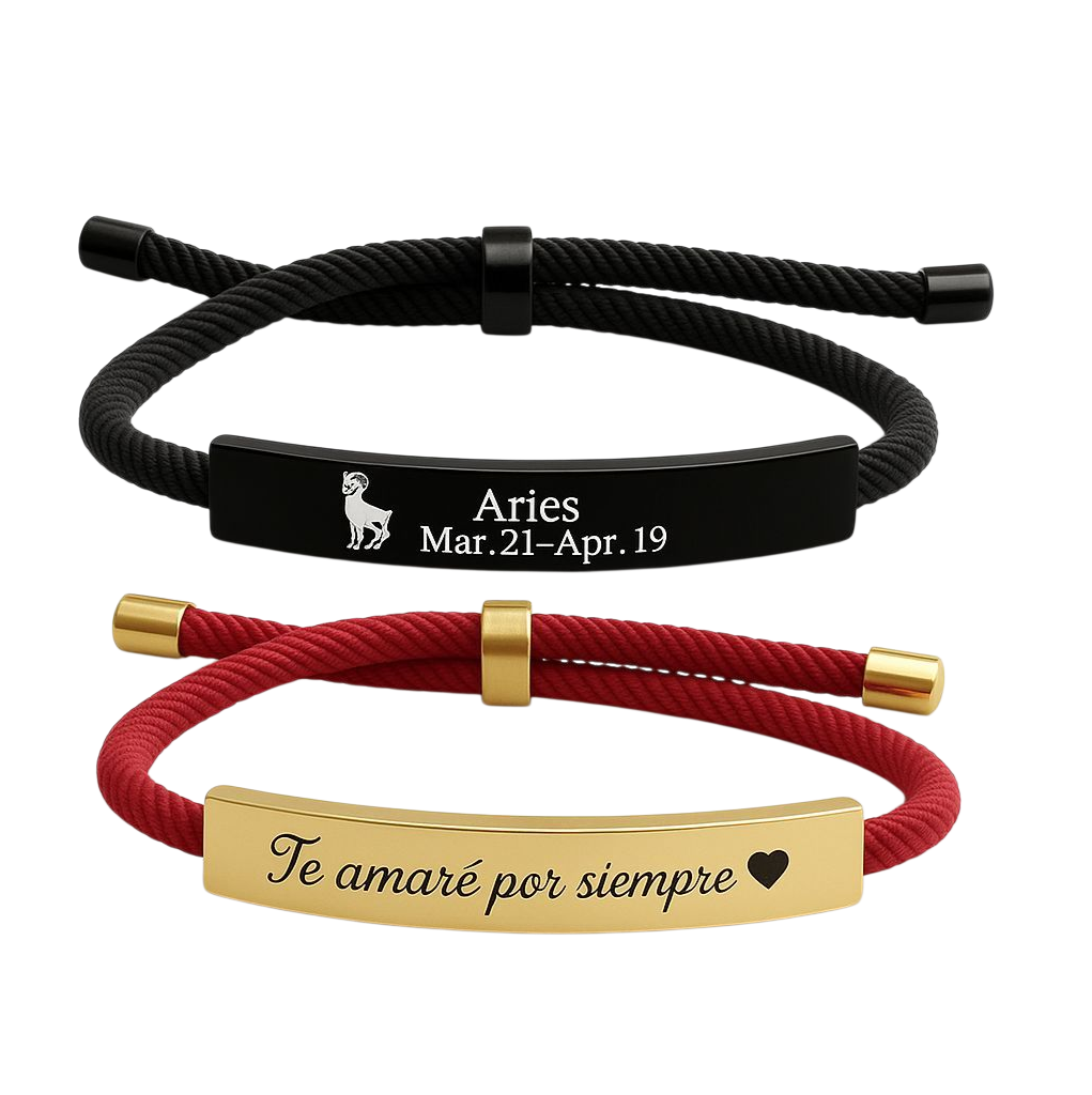 Pulsera con barra para Grabado a Laser 😍