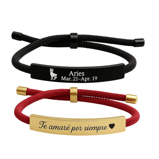 Pulsera con barra para Grabado a Laser 😍