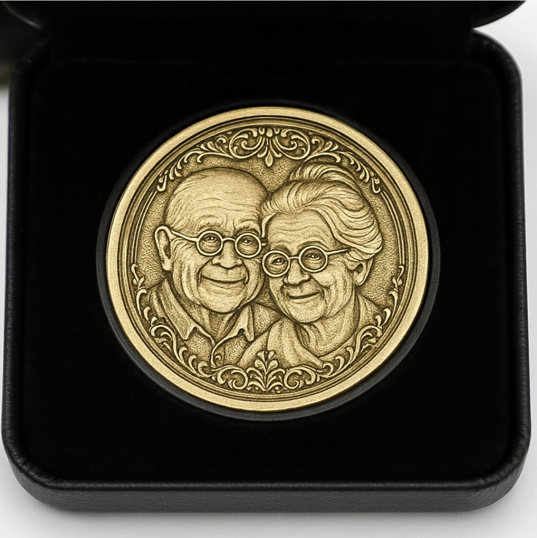 Moneda Conmemorativa Con foto personalizada😍🙊