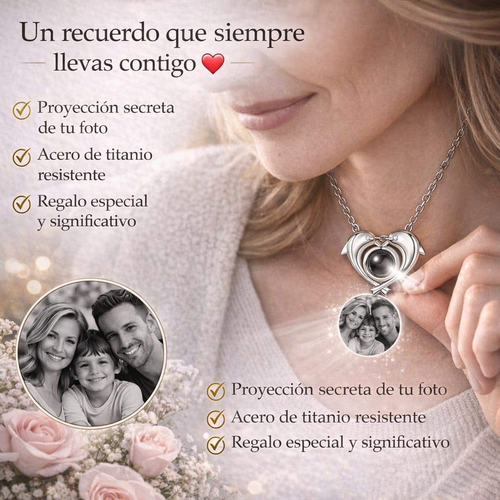 Collar y Dije de Delfines