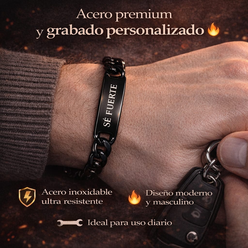 Esclava Reforzada con nombre o Texto