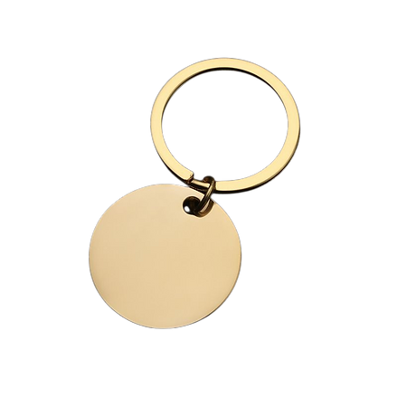 Llavero Personalizado con Foto o Frase en Acero Inoxidable | Grabado Láser