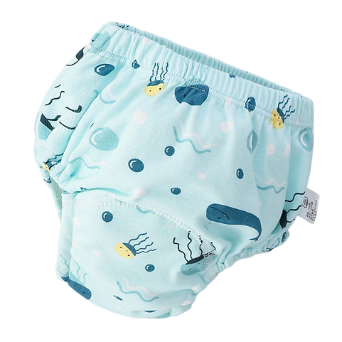 Pañal Calzón Entrenador para Niños👩‍👦‍👦 100% Algodón (Ecologicos) 👌