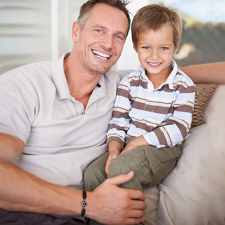 Pulsera para Hombre de Cuerda Tejida con foto Personalizada❤️