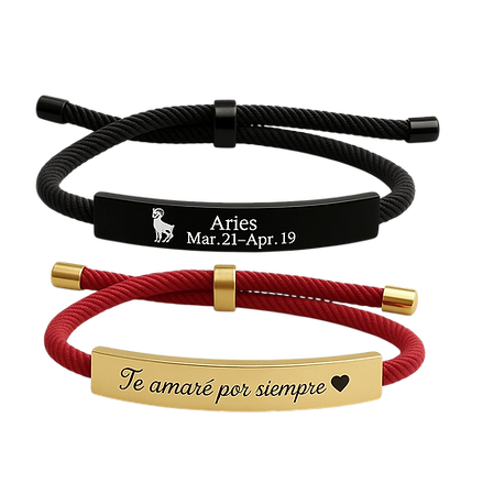 Pulsera con barra para Grabado a Laser 😍