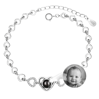 Pulsera de Corazones para Dama