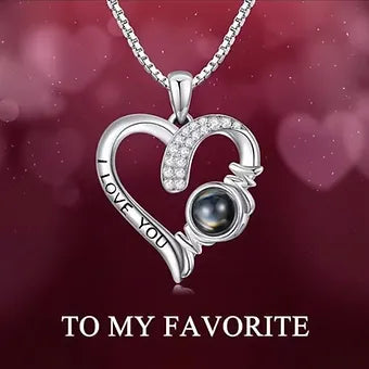 Collar de Corazón I Love You