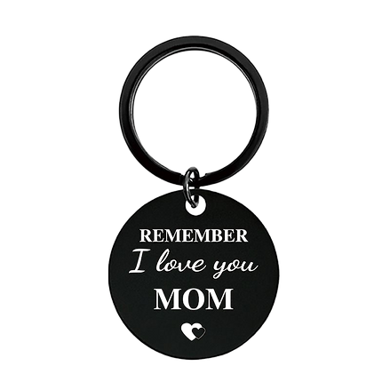 Llavero Personalizado con Foto o Frase en Acero Inoxidable | Grabado Láser