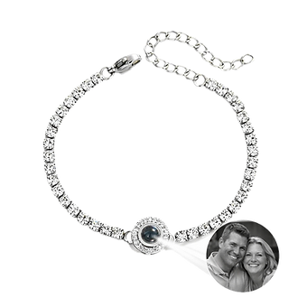 Pulsera con Cristales Incrustados para Dama