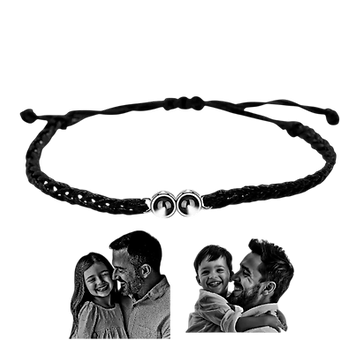 Pulsera Unisex con foto de proyección + 2 Dijes♥️