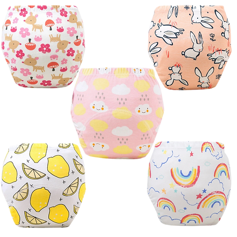 Pañal Calzón Entrenador para Niños👩‍👦‍👦 100% Algodón (Ecologicos) 👌