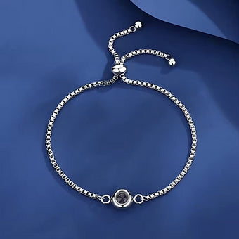 Pulsera de Acero titanio Dama Ajustable