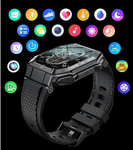 Smartwatch Uso Rudo K5 Plus con Llamadas📞