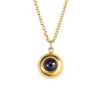 Collar y Dije de Esfera