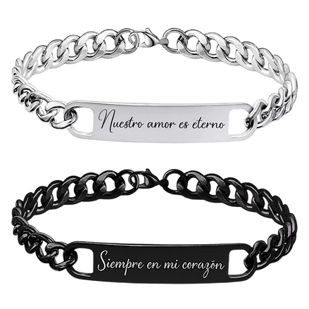 Esclava Reforzada con nombre o Texto